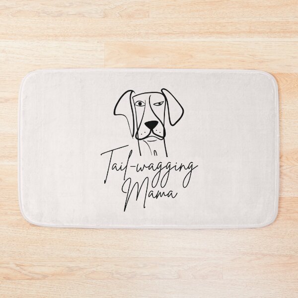 Item preview, Tail-wagging Mama  designed and sold by PrintsPatterns-.