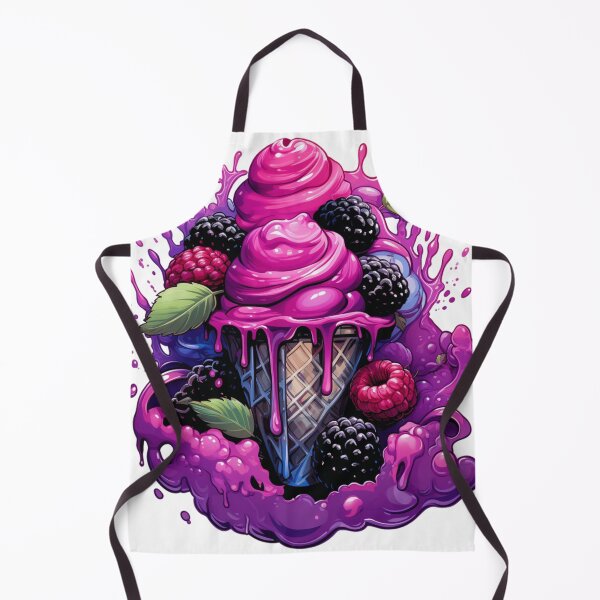 Item preview, Blackberry Ice Cream Sorbet Delicious Summer designed and sold by Nightarcade.