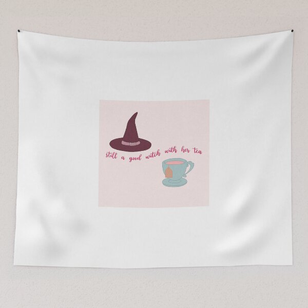 Item preview, Still a Good Witch with Her Tea designed and sold by Libby :).