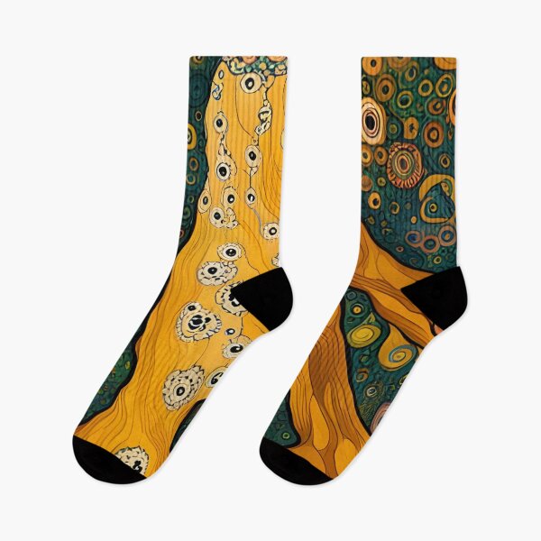 Item preview, Artistic Symphony: Lady in Golden Dress by Klimt and van Gogh designed and sold by stine1.