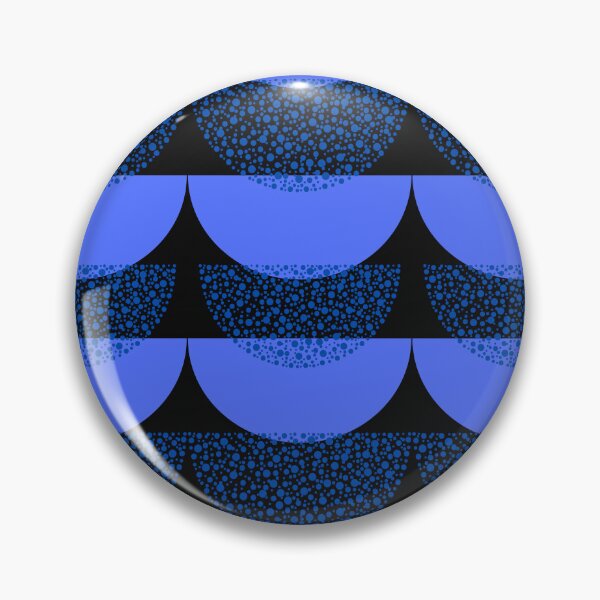 Item preview, Semicircular Pattern Blue designed and sold by Cactus202.