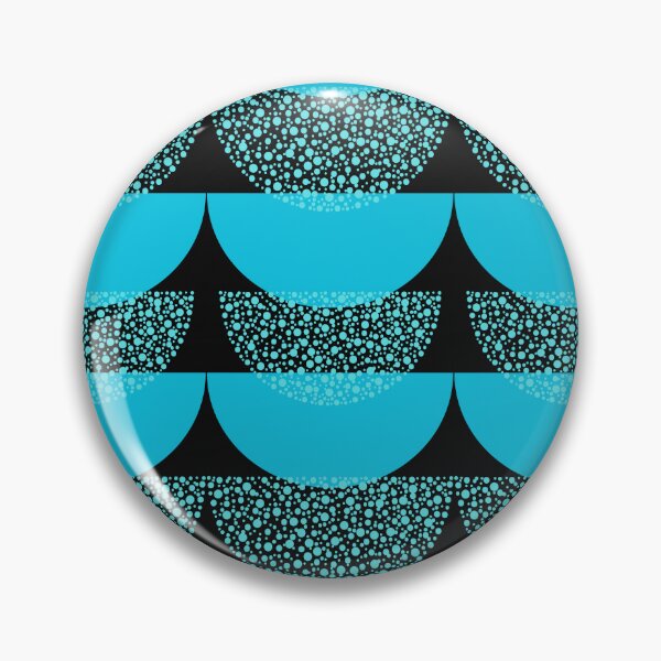 Item preview, Semicircular Pattern Sky Blue designed and sold by Cactus202.