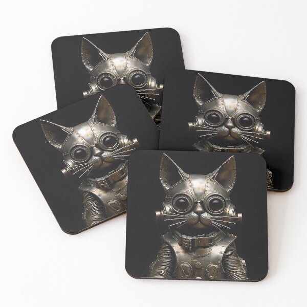 Item preview, Metal Cat Steampunk designed and sold by EVA4designs.