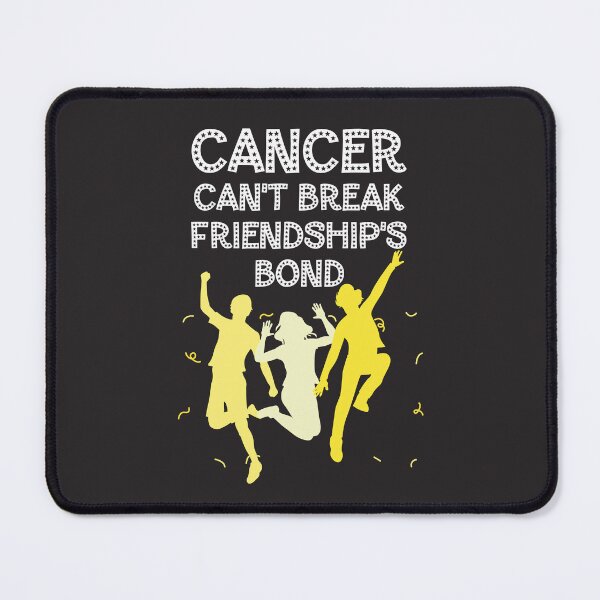 Item preview, Sarcoma cancer awareness yellow ribbon Cancer can't break friendship's bond designed and sold by shaderepublic.