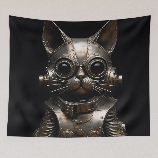 Item preview, Metal Cat Steampunk designed and sold by EVA4designs.