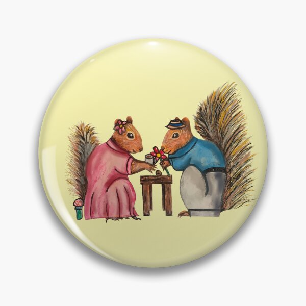 Item preview, Squirrels exchanging gifts designed and sold by altairaleon.