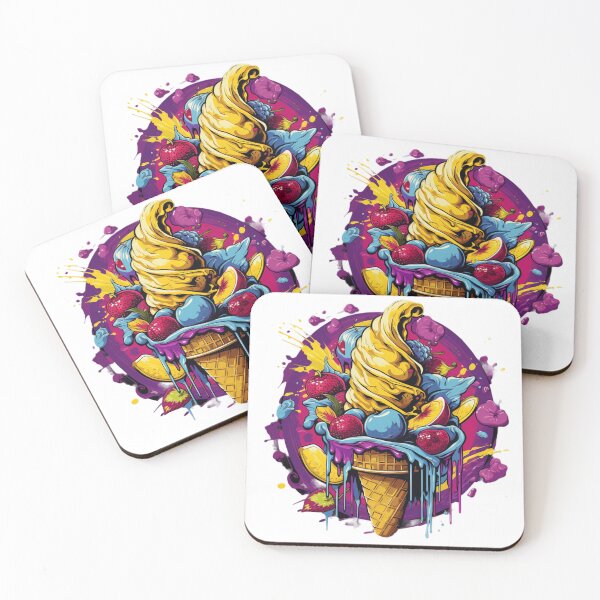 Item preview, Banana Split Ice Cream Delicious Summer  designed and sold by Nightarcade.