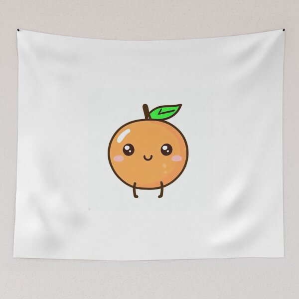 Item preview, Happy Orange, Cute Orange designed and sold by FantasyStudio.