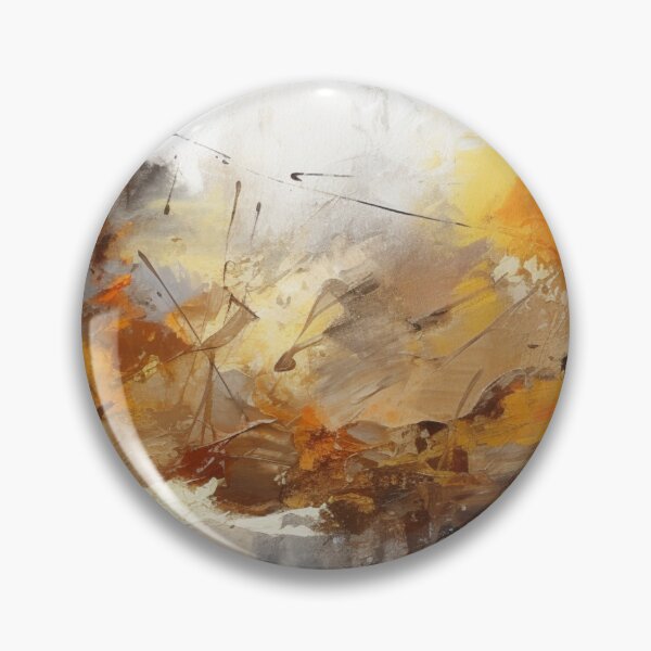 Item preview, Amber Abstract Art Canvas Print designed and sold by artbybodhi.