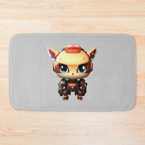 Item preview, Cute Cat Robot 13 - Chibi Cat Design designed and sold by SheepAttack.