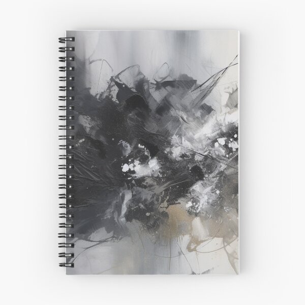 Item preview, Black Abstract Art Canvas Print designed and sold by artbybodhi.