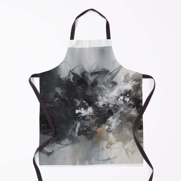 Item preview, Black Abstract Art Canvas Print designed and sold by artbybodhi.