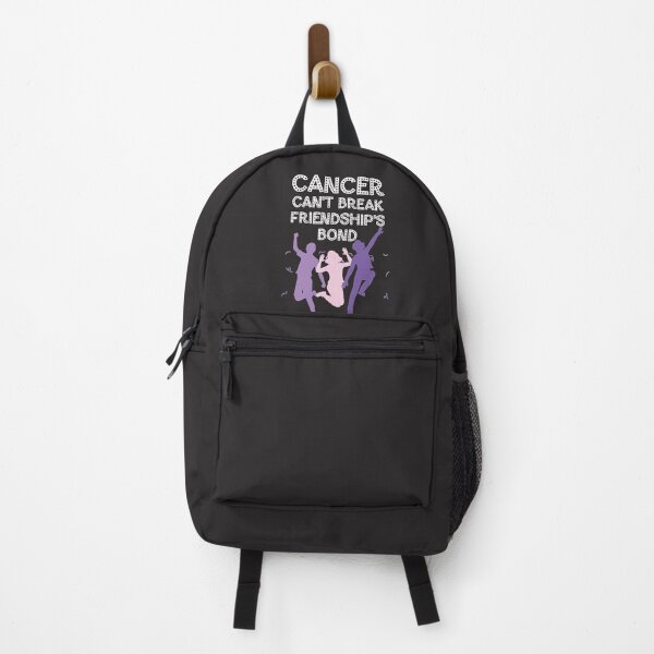 Item preview, Pancreatic cancer awareness purple ribbon Cancer can't break friendship's bond designed and sold by shaderepublic.