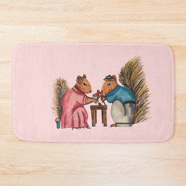 Item preview, Squirrels exchanging gifts designed and sold by altairaleon.