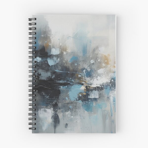 Item preview, Blue Abstract Art Canvas Print designed and sold by artbybodhi.
