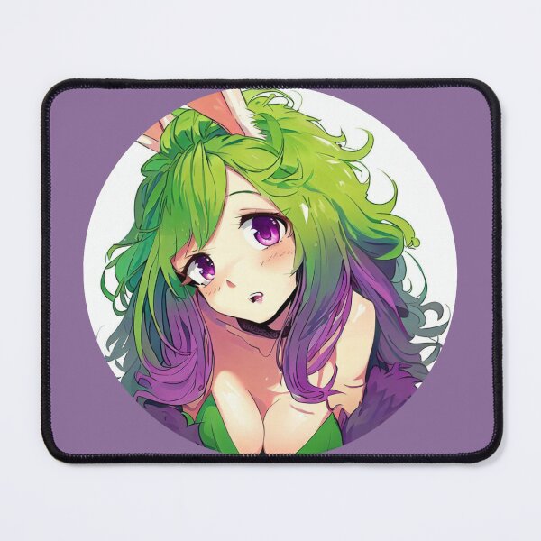 Item preview, Bunny Rabbit Anthro Anime Girl Sticker designed and sold by QueenHarlequin.