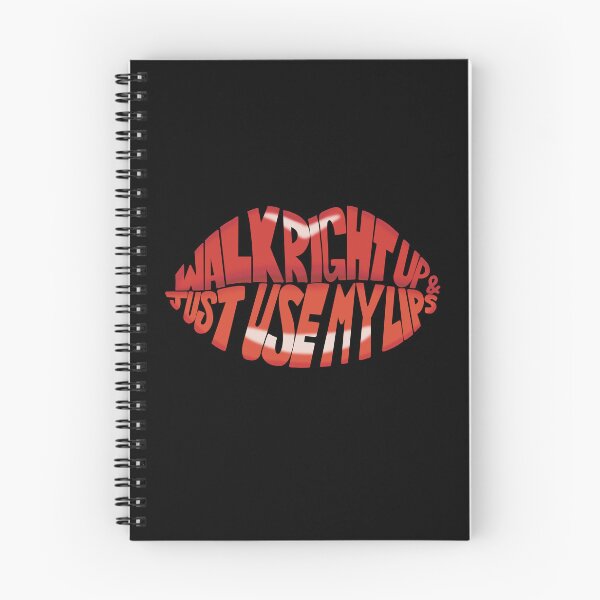 Item preview, Walk right up and use my lips - Typography designed and sold by geekartistry.