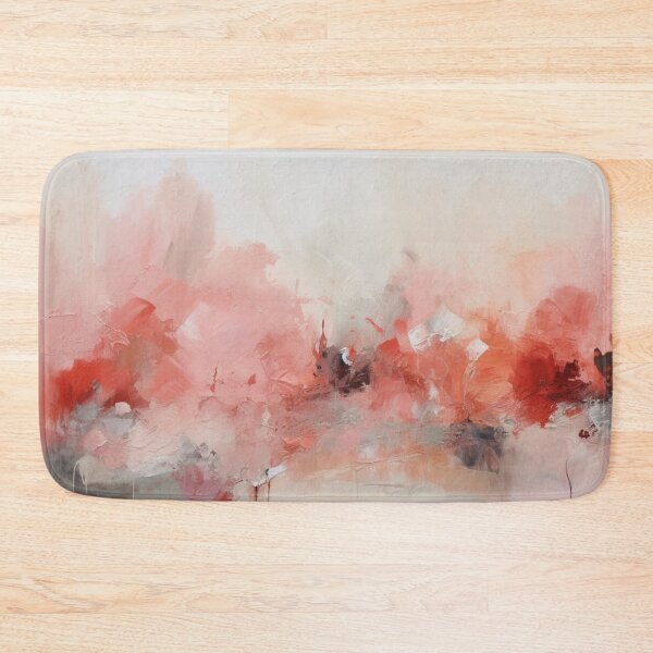 Item preview, Coral Abstract Art Canvas Print designed and sold by artbybodhi.