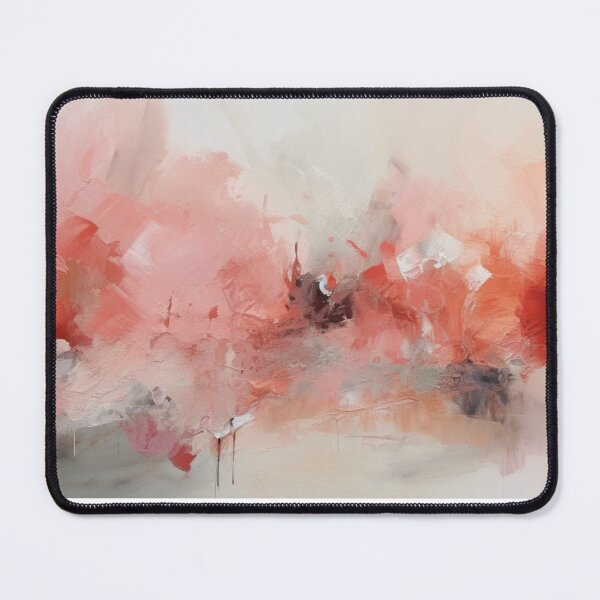 Item preview, Coral Abstract Art Canvas Print designed and sold by artbybodhi.