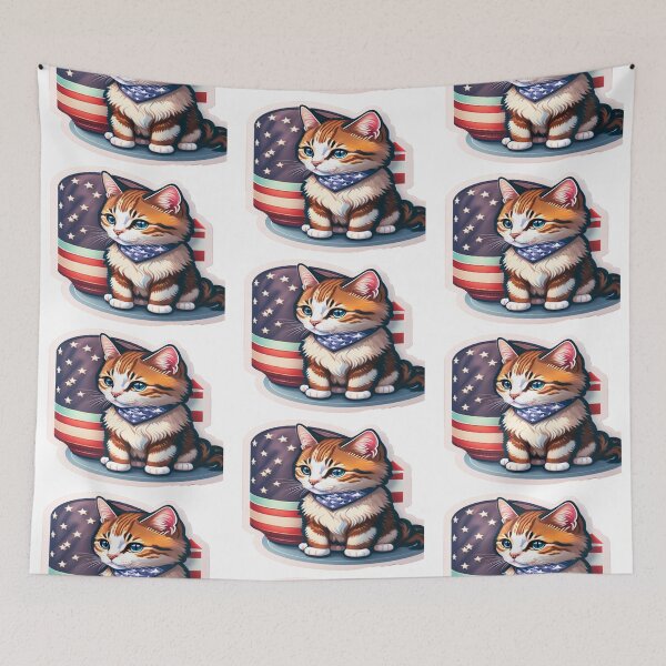 Item preview, Patriot Cat #3 designed and sold by Shiwwa.