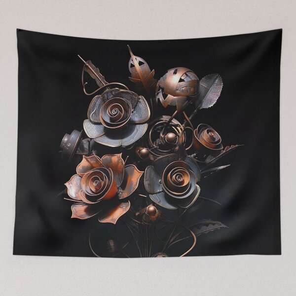 Item preview, Metallic Blooms: Exquisite Metal Flowers designed and sold by EVA4designs.
