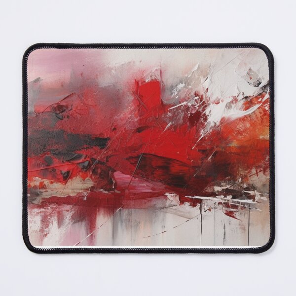 Item preview, Crimson Abstract Art Canvas PrintCrimson Abstract Art Canvas Print designed and sold by artbybodhi.