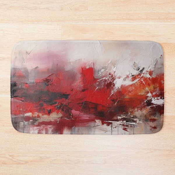 Item preview, Crimson Abstract Art Canvas PrintCrimson Abstract Art Canvas Print designed and sold by artbybodhi.