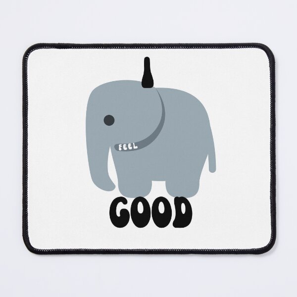 Item preview, I Feel Good | I فيل Good | Funny Arabic Pun | Elephant designed and sold by ASealsLab.