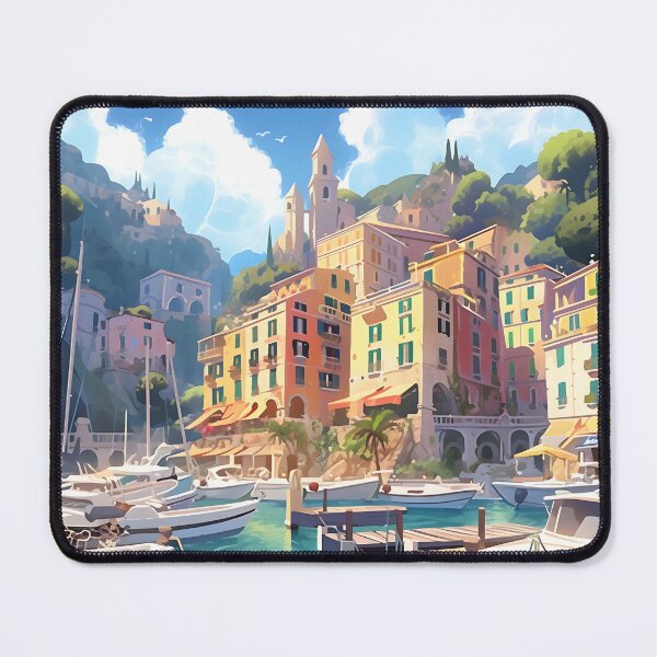Item preview, Enchanting Portofino Harbor designed and sold by Fiore-Italiano.