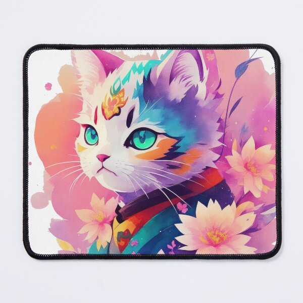 Item preview, Adorable Flowery Kitten designed and sold by LEVI SALVIAN JANITRA.