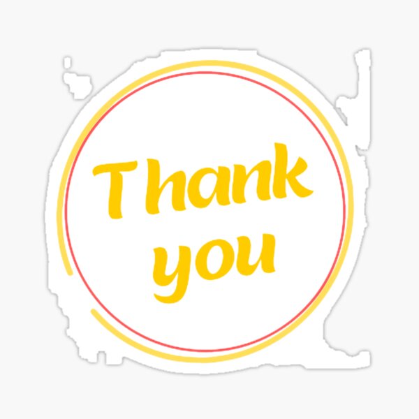 Item preview, Thank you designed and sold by JpnAvenue.