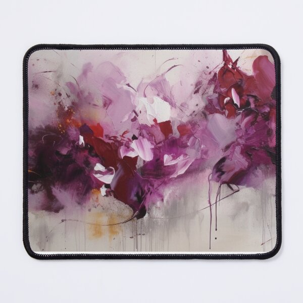 Item preview, Magenta Abstract Art Canvas Print designed and sold by artbybodhi.