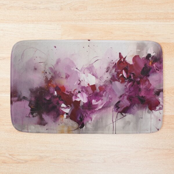 Item preview, Magenta Abstract Art Canvas Print designed and sold by artbybodhi.