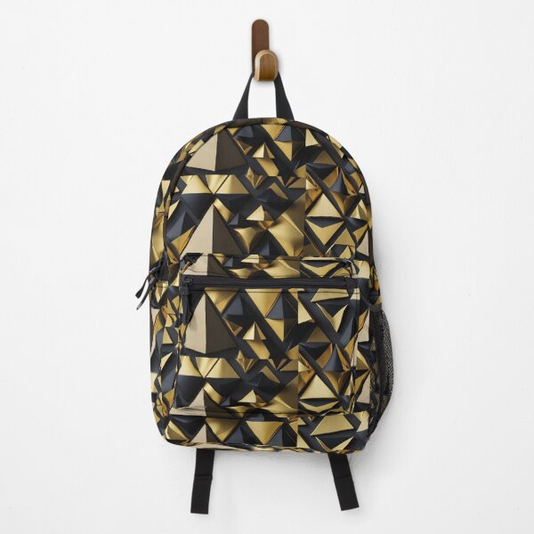 Item preview, Black ack and gold 3D pattern designed and sold by Ahmed Graphic .