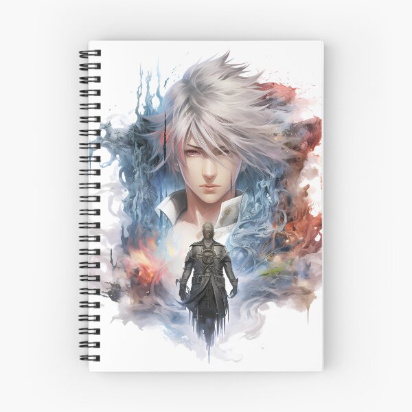 Aperçu de l'œuvre Anime inspiré de Final Fantasy créée et vendue par Silky Designs.