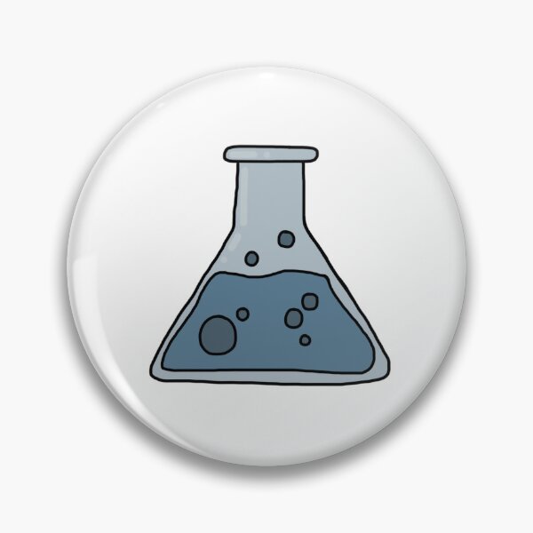 Item preview, Cute science conical flask drawing  designed and sold by Hannahhh-banana.