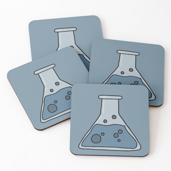 Item preview, Cute science conical flask drawing  designed and sold by Hannahhh-banana.