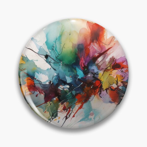 Item preview, Multicolour Abstract Art Canvas Print designed and sold by artbybodhi.