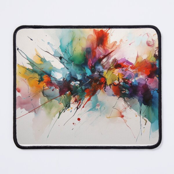 Item preview, Multicolour Abstract Art Canvas Print designed and sold by artbybodhi.