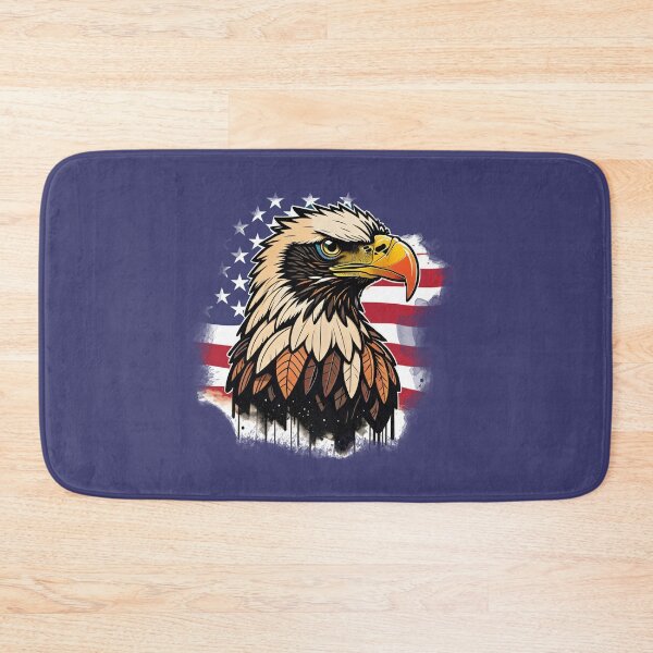 Item preview, American Eagle on the background of the USA flag  designed and sold by Outofdream1.