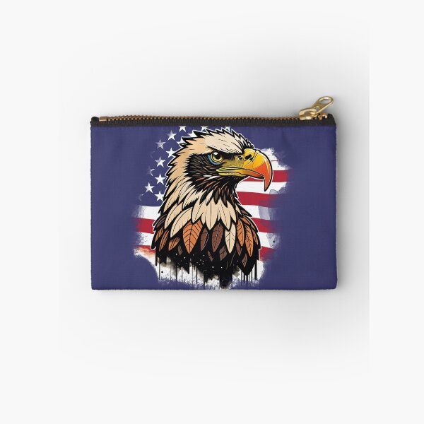 Item preview, American Eagle on the background of the USA flag  designed and sold by Outofdream1.