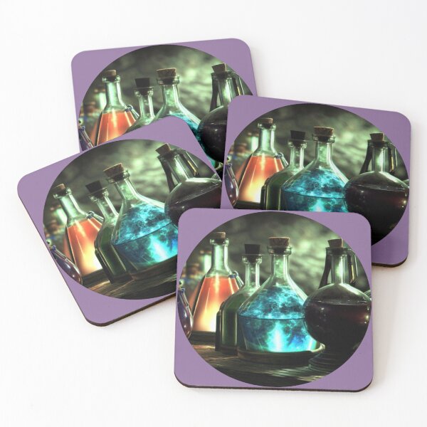 Item preview, Fantasy Potions Sticker designed and sold by QueenHarlequin.