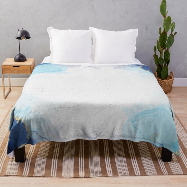 Item preview, Azure Elegance: Marble Blue Background designed and sold by arezoo-sh.
