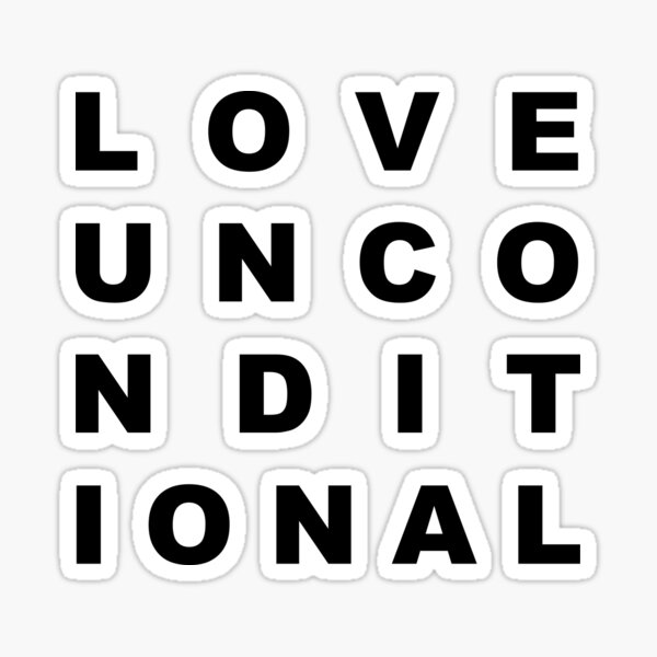 Item preview, Love Unconditional designed and sold by tildesign.