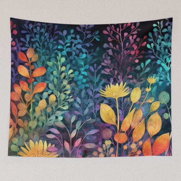 Item preview, Herbal Abstract print 8 designed and sold by Art by Lilia.