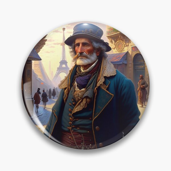 Item preview, A gentleman in the streets of nineteenth-century Paris designed and sold by m-y-A-I-A-R-T-.
