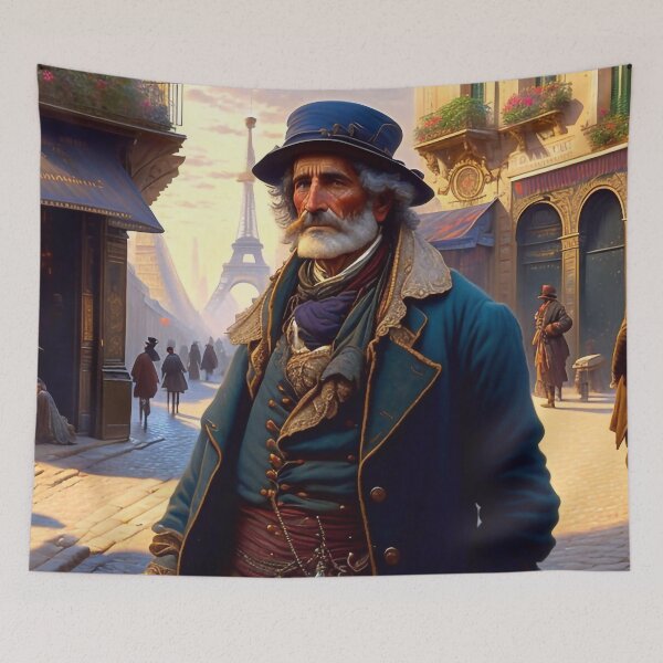 Item preview, A gentleman in the streets of nineteenth-century Paris designed and sold by M-Y-A-R-T-.