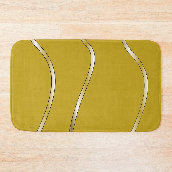 Item preview, Gold Curves Abstract Print designed and sold by Printable-Cutie.