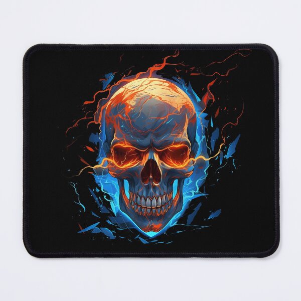 Item preview, Flame Skeleton Head designed and sold by YPSimon.