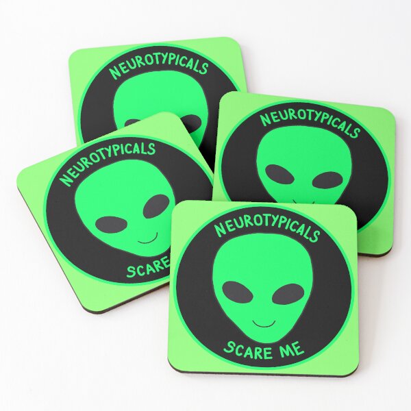 Item preview, Neurotypicals Scare Me designed and sold by shysnail.